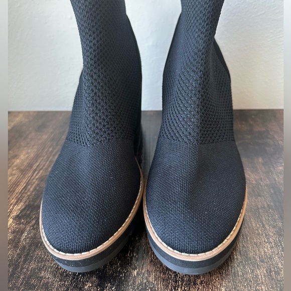 Eileen Fisher London Recycled Stretch Knit Bootie - Picture 6 of 11